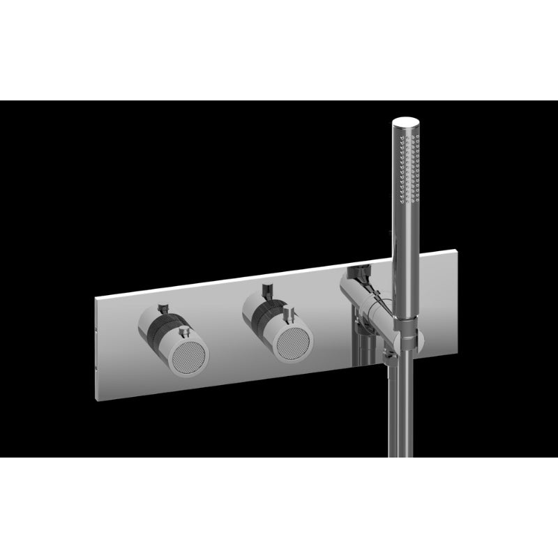 Graff GM7.090H-RK0-T Wall-Mounted M-Series Thermostatic System – Handshower