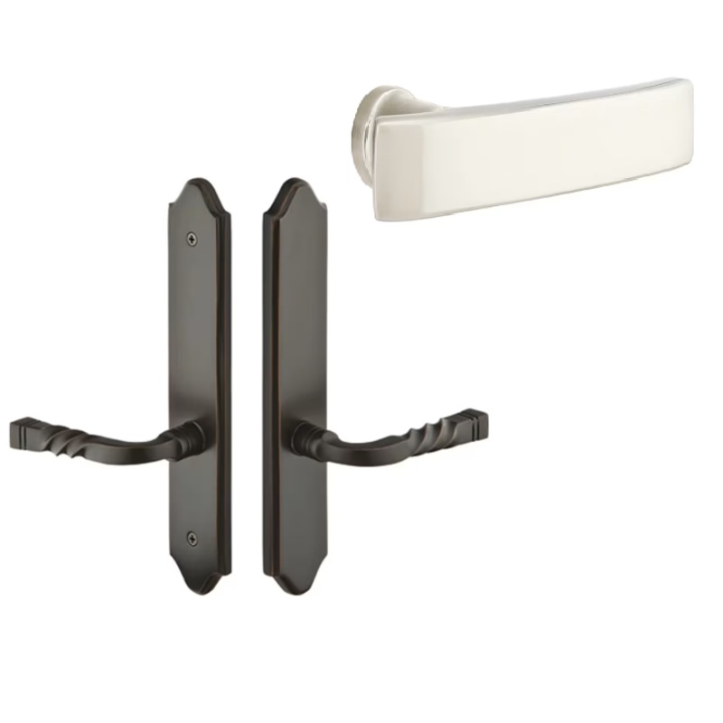 Emtek 1181GVRH Multi Point C1 , Keyed with American Cyl , Concord Style , 2 x 10 , Geneva Lever , RH