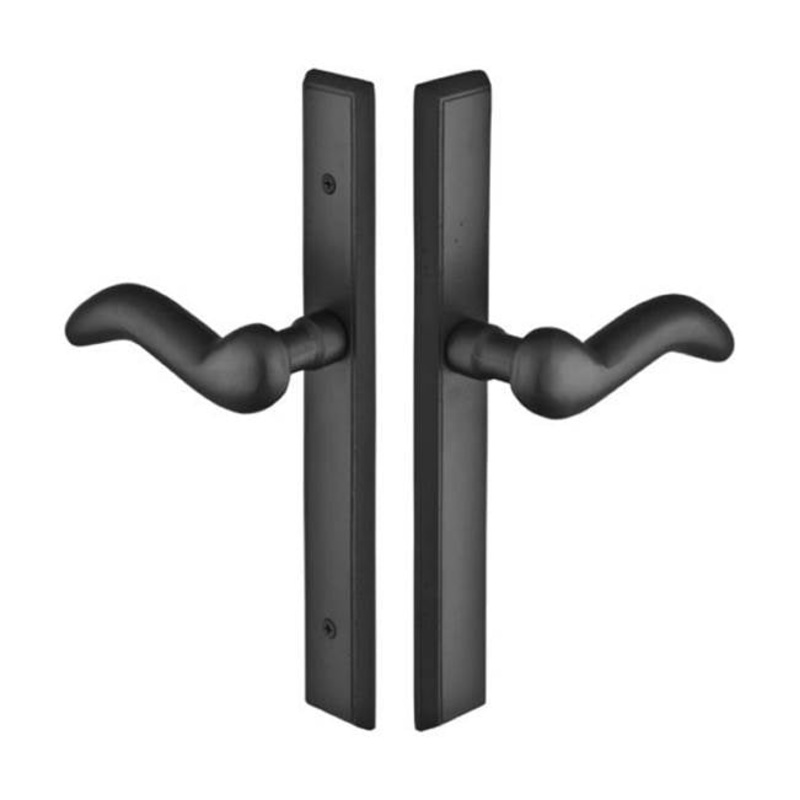 Emtek 1153CRRH Multi Point C1 , Non-Keyed American T-turn IS , Rectangular Style , 1-1/2 x 11 , Cimarron Lever , RH