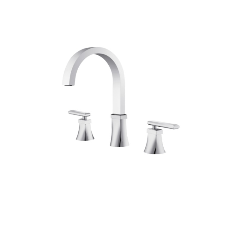 Isenberg 230.2410 3 Hole Deck Mount Roman Tub Faucet