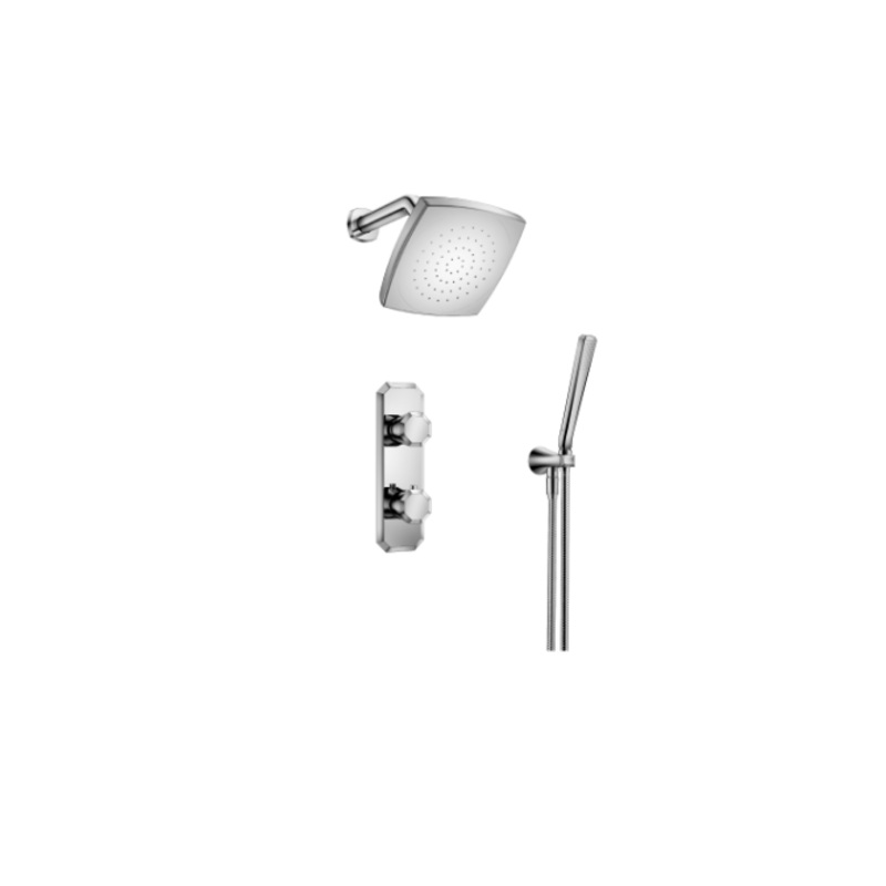 Isenberg 230.7250 Two Output Shower Set With Shower Head And Hand Held