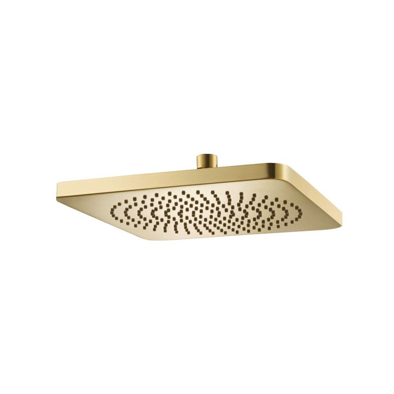 Isenberg HSB.10CSB 10 Solid Brass Showerhead / Rainhead – Satin Brass PVD