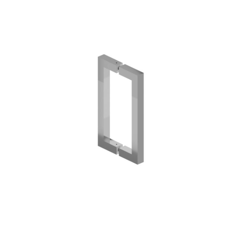 Isenberg SDH.1000 8 Back-To-Back Square Shower Door Pull Handle