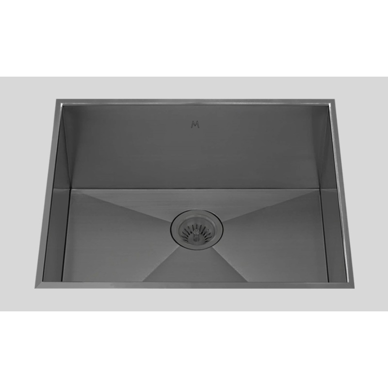 Mila MPOFS-653SB Profile Single Bowl Flush Mount Sink