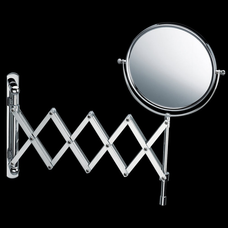 Decor Walther 0107200 DW SPT 18 Cosmetic mirror – Chrome – 5x Magnification