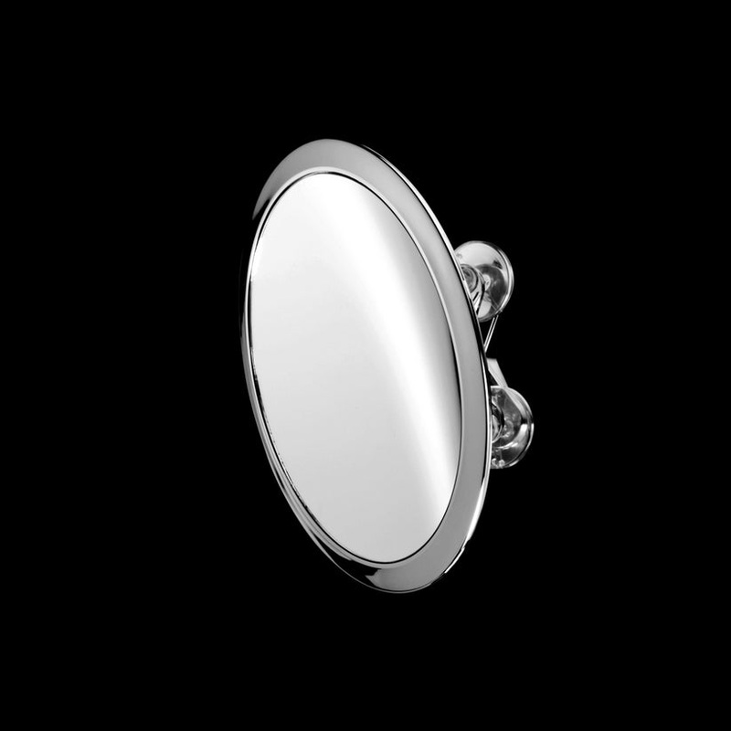 Decor Walther 0116200 DW SPT 12 Cosmetic mirror with suction cup mounting Chrome – 5x Magnification