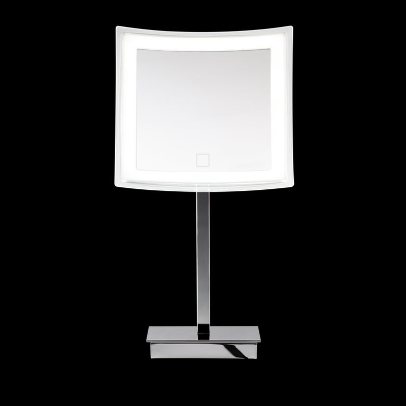 Decor Walther 0121500 DW BS 83 TOUCH LED Cosmetic mirror illuminated Chrome, FS – 5x Magnification
