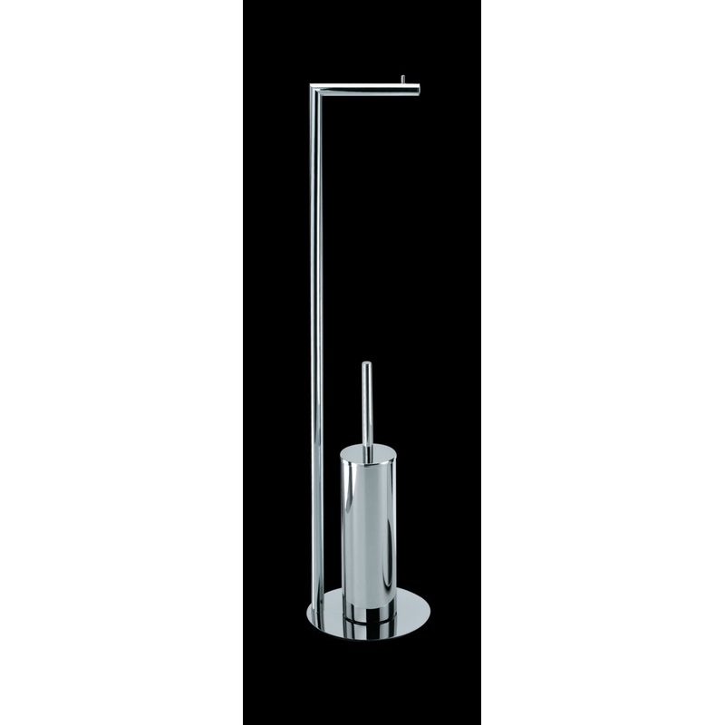 Decor Walther 0506100 DW STRAIGHT 7 Toilet brush set – Chrome