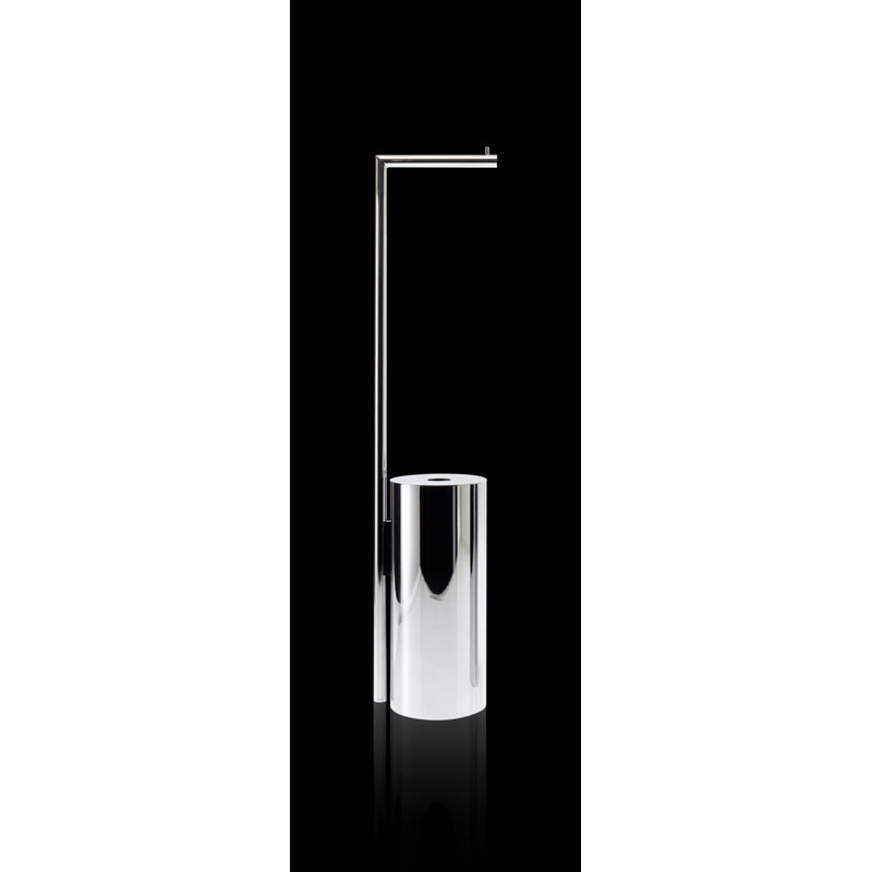 Decor Walther 0508100 DW STRAIGHT 8 Toilet paper holder – Chrome with hygienic bin