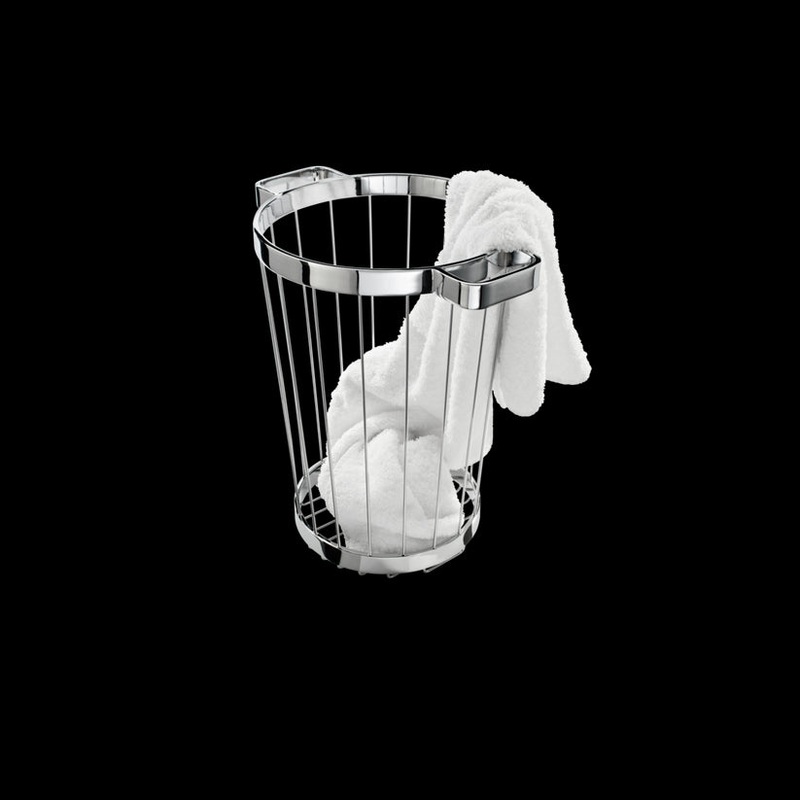 Decor Walther 0612600 DW 222 Towel basket – Chrome