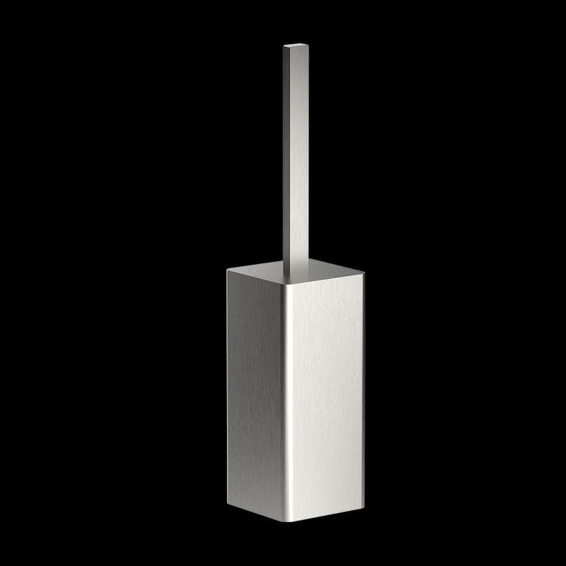 Decor Walther 0654377 DW CONTRACT WSBG Toilet brush set – Stainless Steel Matte PVD can be use WM or Free standing