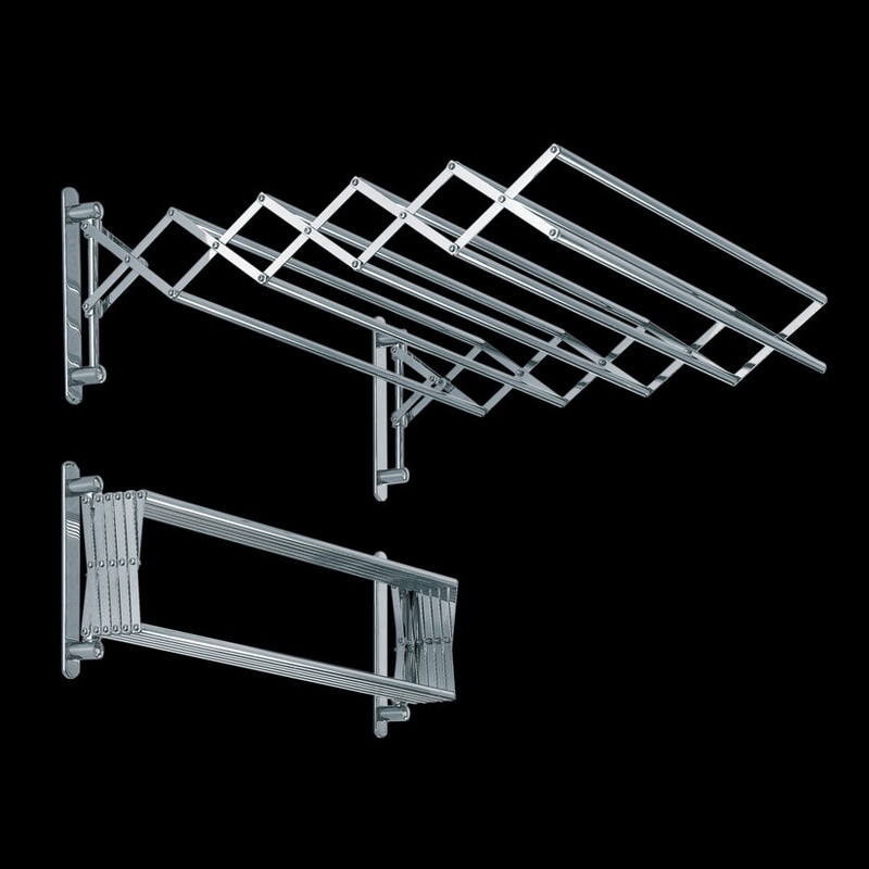 Decor Walther 0703400 DW 700 Towel rack extendable – Chrome