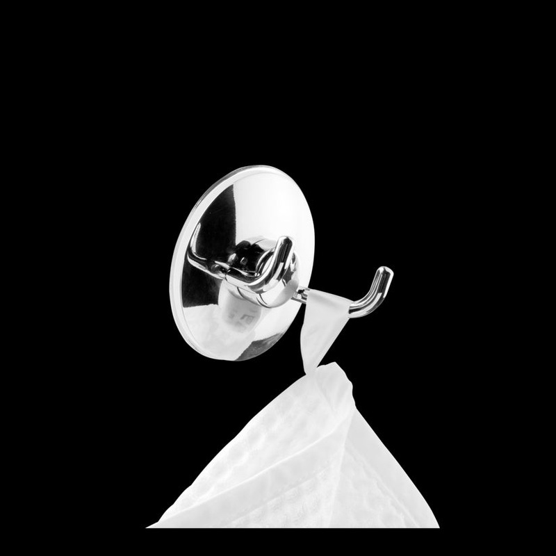 Decor Walther 0900800 DW WH 2 Hook with suction cup – Chrome