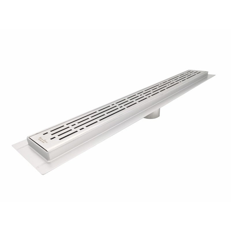 SereneDrains Linear Shower Drain Broken Lane