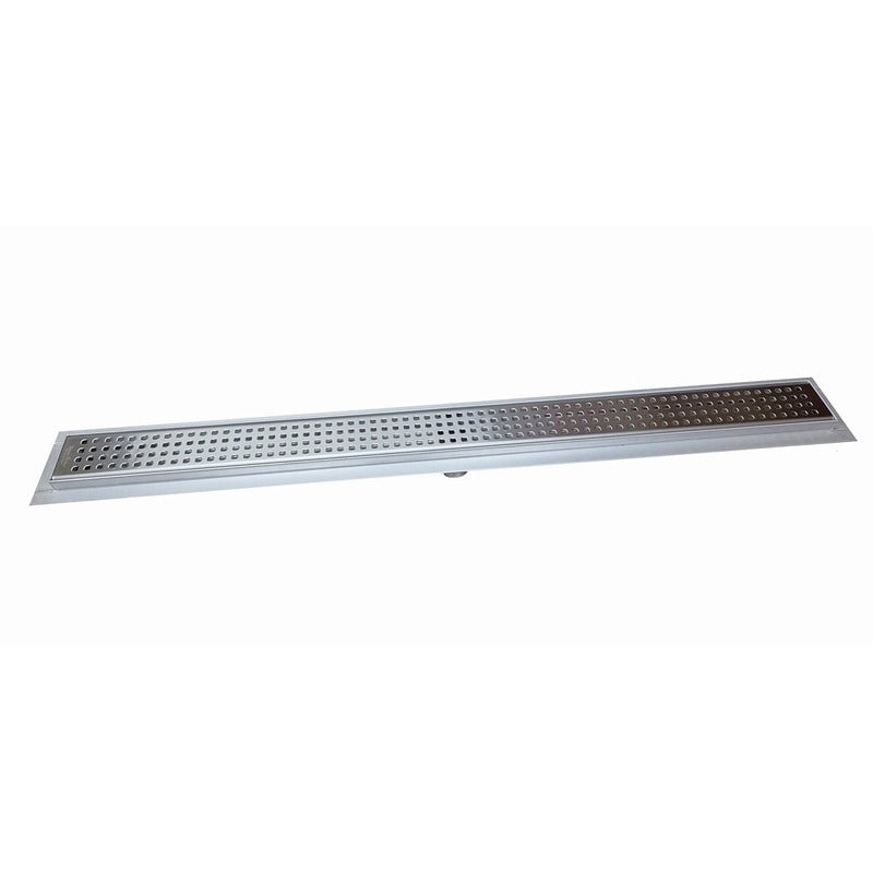 SereneDrains Linear Shower Drain Traditional Square