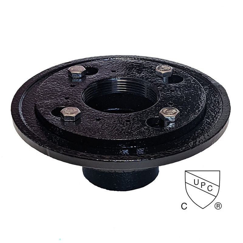 SereneDrains RD-IRON-NT Cast Iron Drain Base