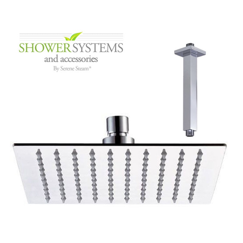 SereneDrains Shower Head Square