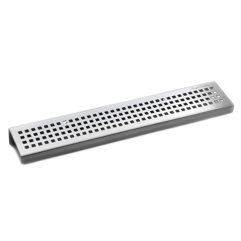 SereneDrains Square Shelf|24 Inch|16 Inch|12 Inch|Polished Chrome|Satin Gold|Oil Rubbed Bronze|Matte White|Matte Black|Brushed Nickel