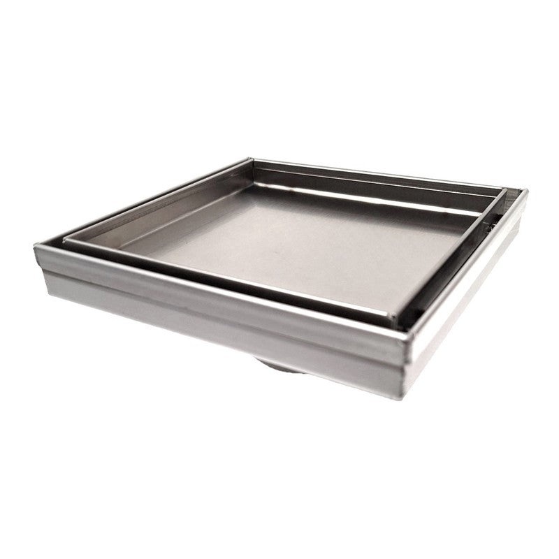 SereneDrains SSD-TIS-6 Invisible Flange 6 Finishless Drain