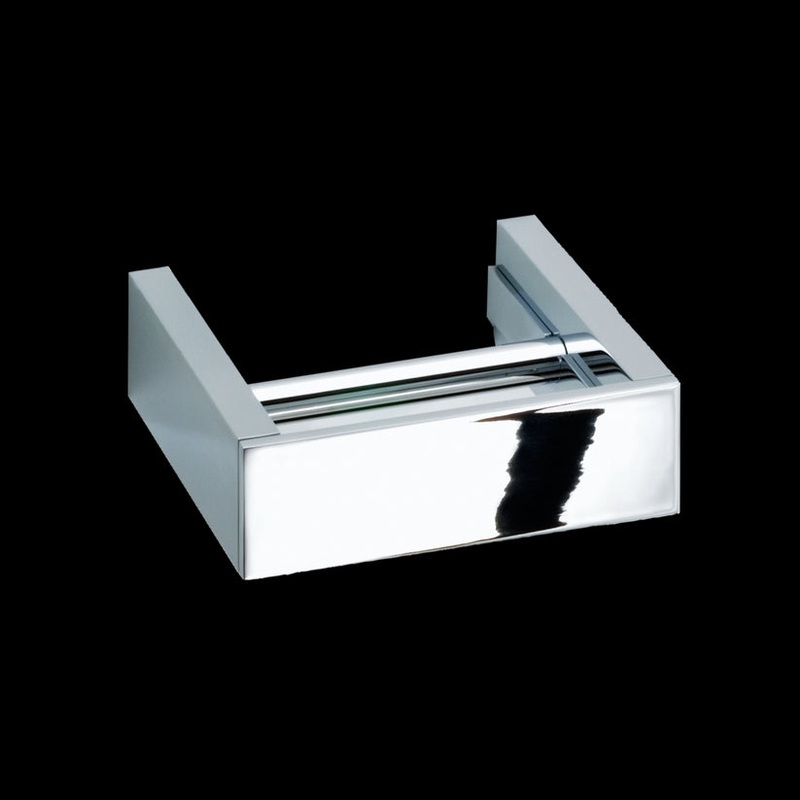 Decor Walther 0590600 DW BK TPH5 BRICK Toilet paper holder – Chrome