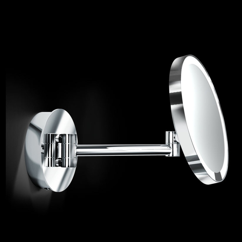 Decor Walther 01258 DW JUST LOOK PLUS WD 5X LED Cosmetic mirror illuminated Wall Mount – 5x Magnification – Hard Wired