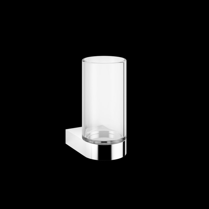 Decor Walther 05867 DW CENTURY Wall Mount G Tumbler Wall Mount with tumbler made of KRISTALL – clear