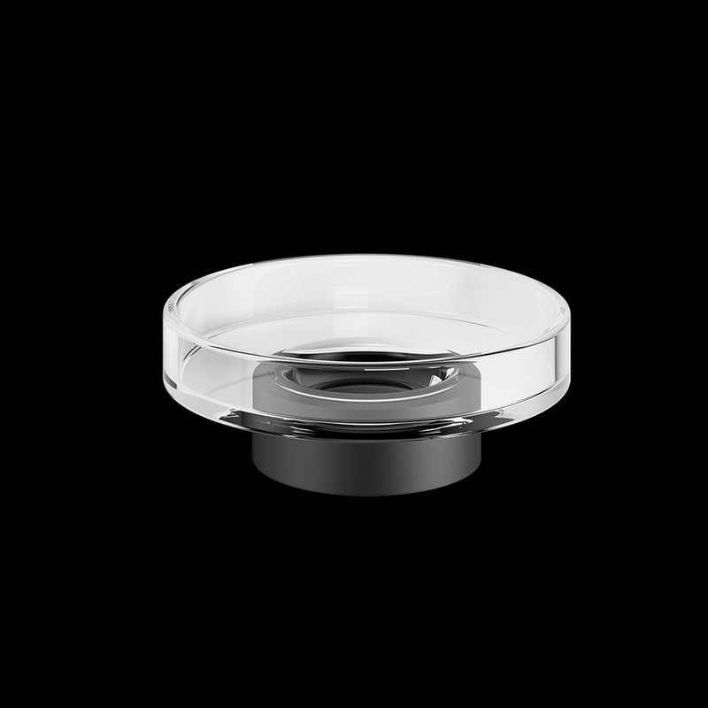 Decor Walther 05874 DW CENTURY STS Soap dish with soap dish made of KRISTALL – clear