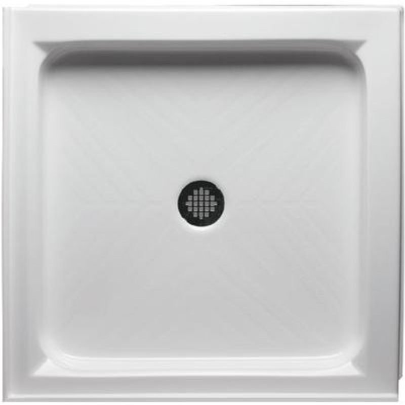 Americh C3636DT 36 x 36 Double Threshold DS Base With Channel Drain