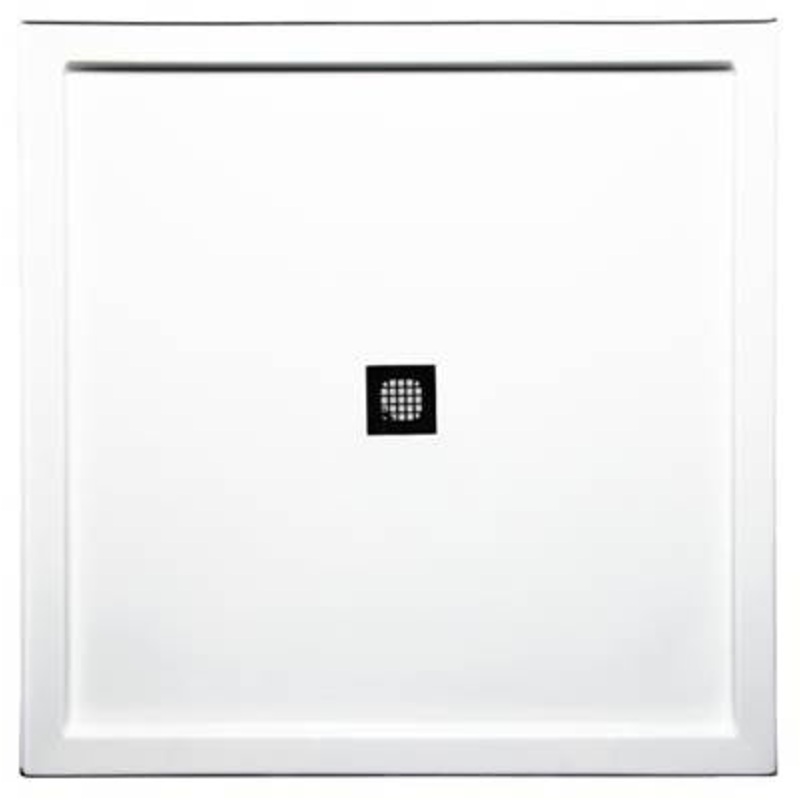Americh S4848DT 48 x 48 Double Threshold DS Base With Square Drain
