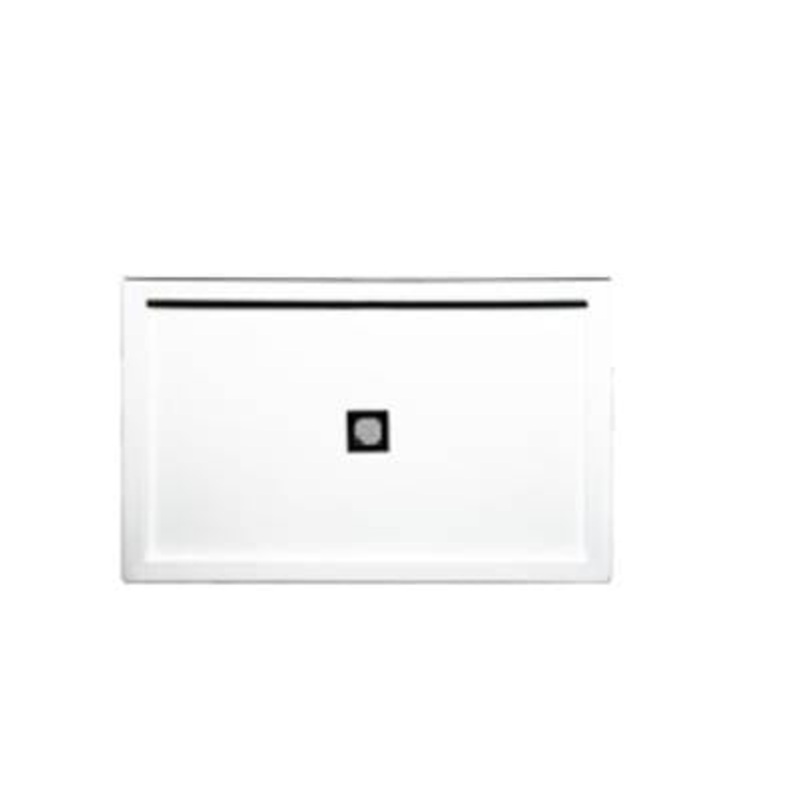 Americh S6036ST 60 x 36 Single Threshold DS Base With Square Drain