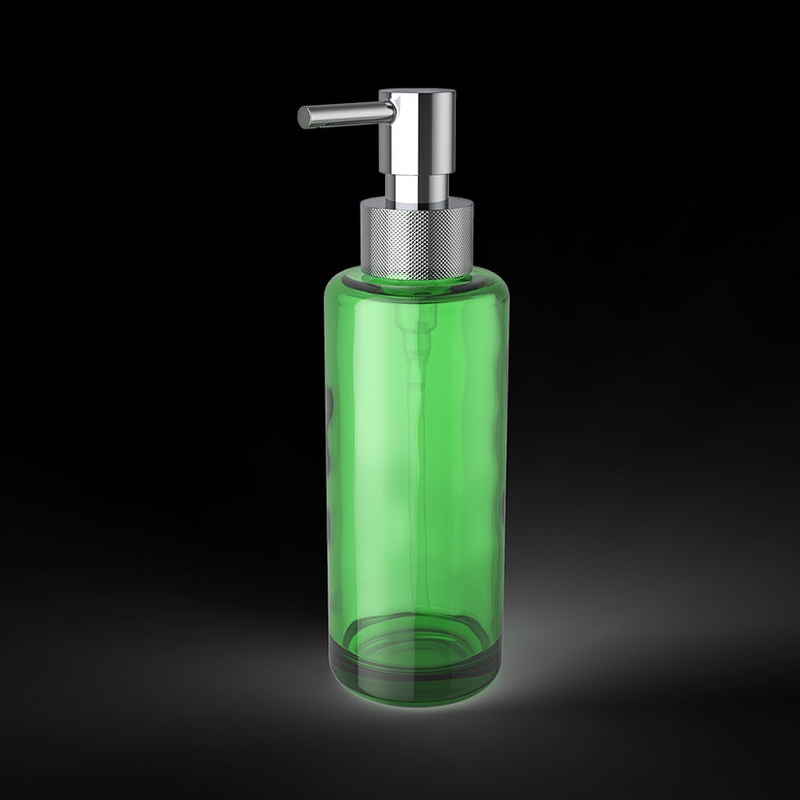 Decor Walther 08632 DW TT PORTER Soap dispenser Glass bottle Green Pump