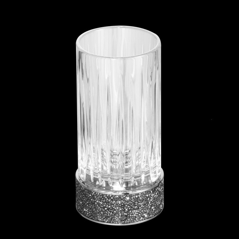 Decor Walther 09342 DW ROCKS SMG Tumbler with tumbler made of KRISTALL – edged