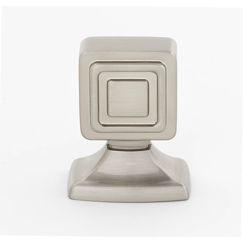 Alno Arch Knob|1 Inch|7/8 Inch|Polished Chrome|Bronze|Polished Brass|Unlacquered Brass|Polished Nickel|Satin Brass|Satin Nickel