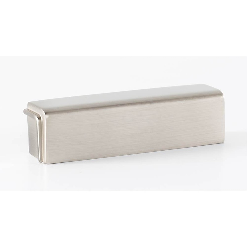 Alno Block Cup Pull|3 Inch Pull|4 Inch Pull|Polished Chrome|Bronze|Polished Brass|Unlacquered Brass|Polished Nickel|Satin Brass|Satin Nickel