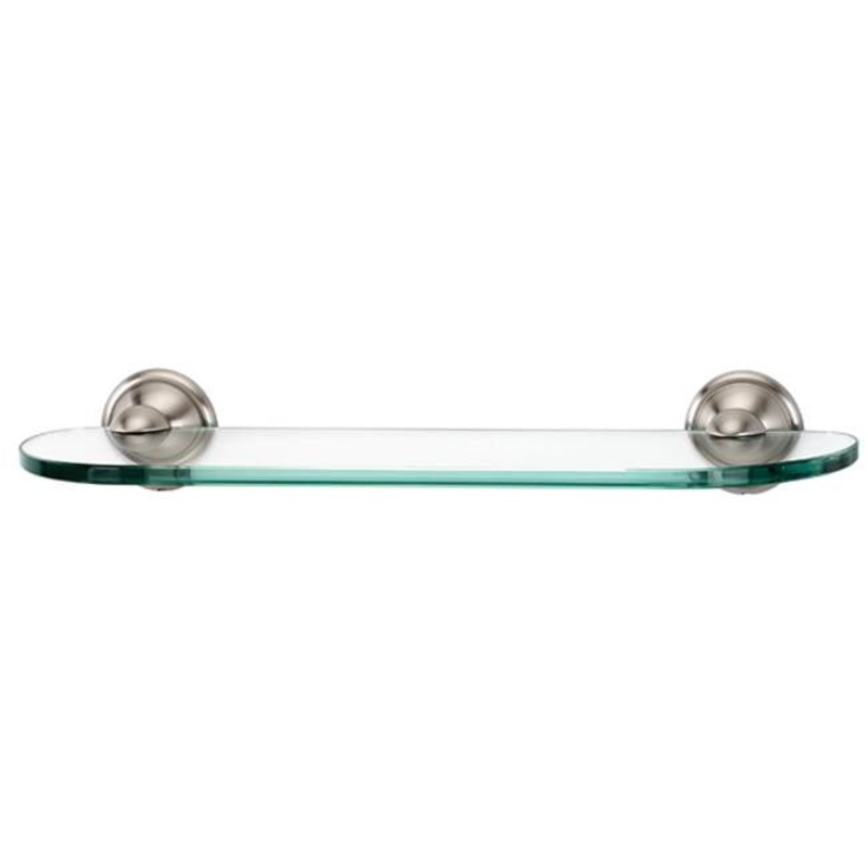 Alno Cube Glass Shelf With Brackets