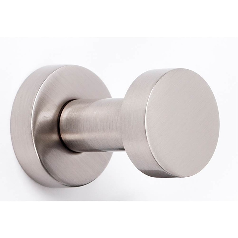 Alno Robe Hook|3 Inch|1 1/4 Inch|2 1/4 Inch|Polished Chrome|Satin Nickel|Satin Brass|Polished Nickel|Unlacquered Brass|Polished Brass|Matte Black|Bronze