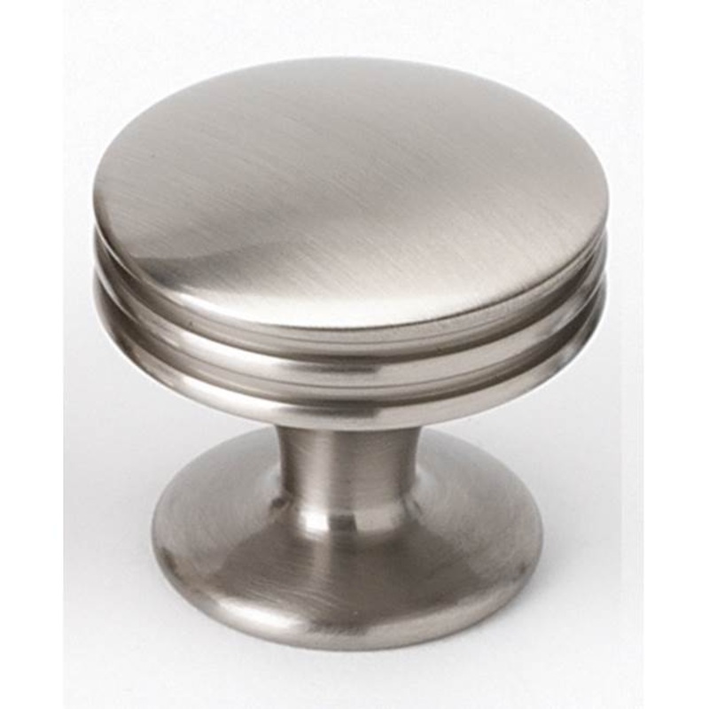 Alno Swarovski Crystal Knob|1 1/8 Inch|1 Inch|1 3/8 Inch|Polished Chrome|Unlacquered Brass|Polished Nickel|Satin Nickel