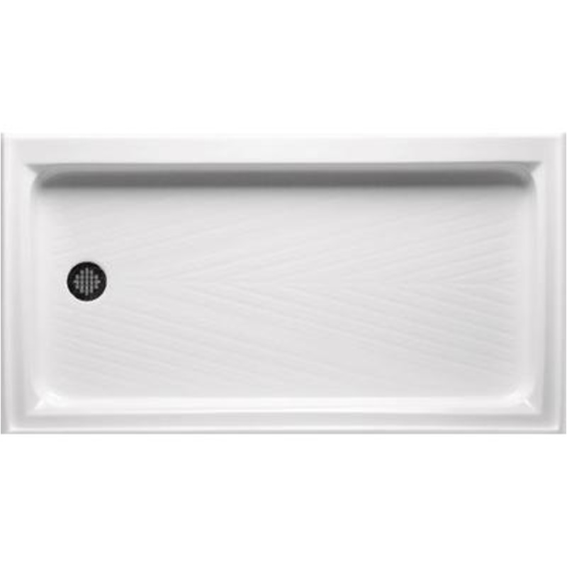 Americh C6032ER 60 x 32 End Drain Right DS Base With Channel Drain