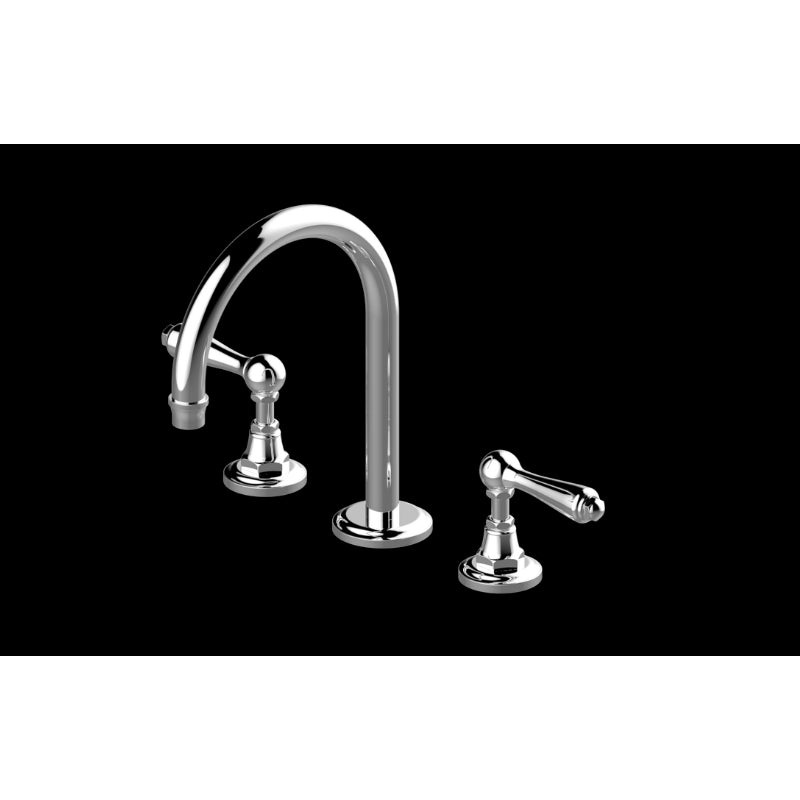 Graff G-6911-LM48B Widespread Lavatory Faucet with Lever Handle