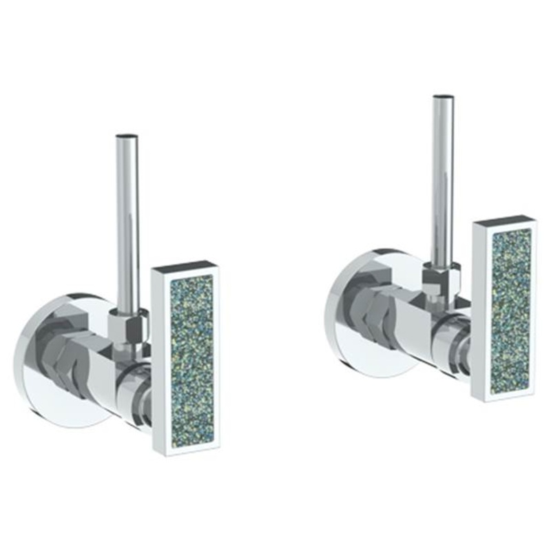 Watermark 97-MAS1-J5 Jem Lavatory Angle Stop Kit -1/2 Compression X 3/8 Od Compression