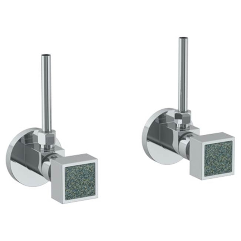 Watermark 97-MAS2-J6 Jem Lavatory Angle Stop Kit -1/2 IPS X 3/8 Od Compression
