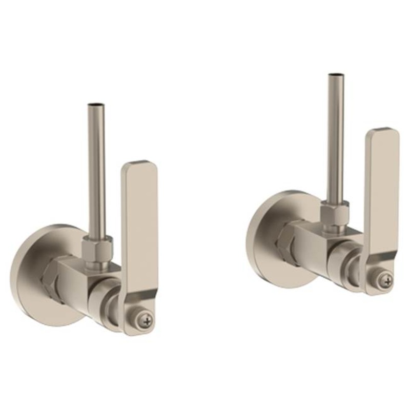 Watermark 38-MAS1-EV4 Elan Vital Lavatory Angle Stop Kit -1/2 Compression X 3/8 Od Compression