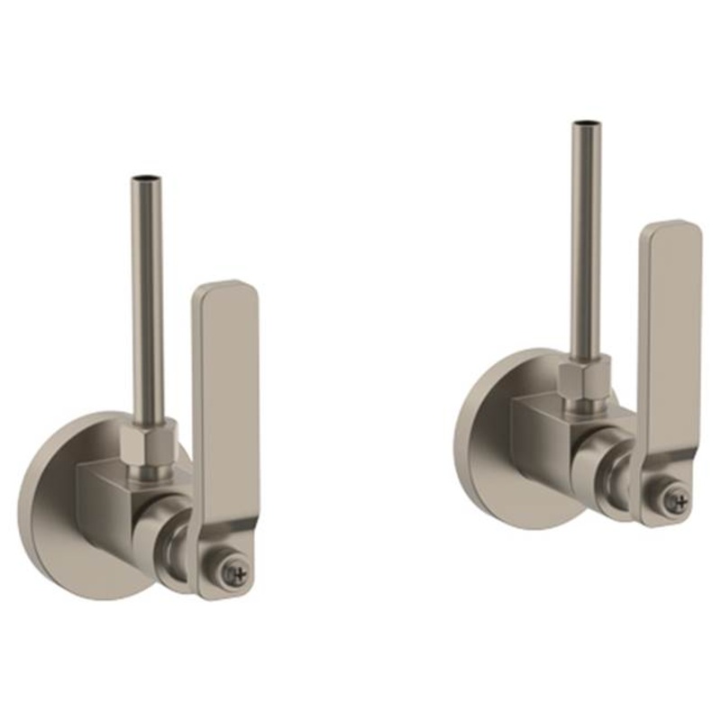 Watermark 38-MAS2-EV4 Elan Vital Lavatory Angle Stop Kit -1/2 IPS X 3/8 Od Compression