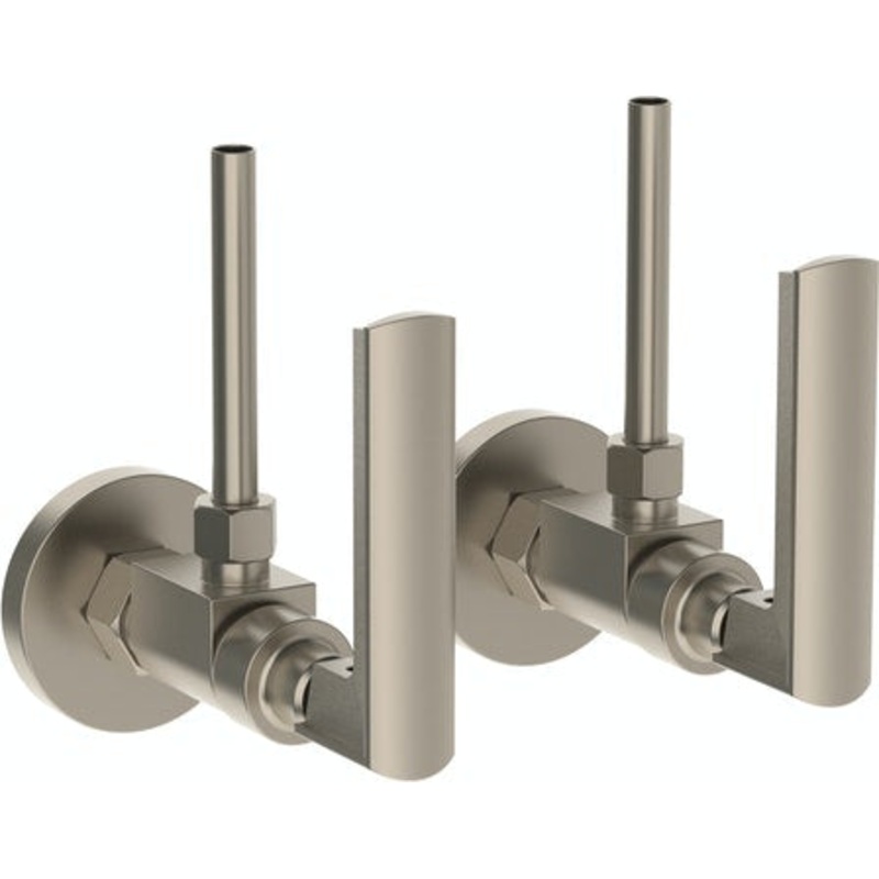 Watermark 64-MAS1-BR4 Brut Lavatory Angle Stop Kit -1/2 Compression X 3/8 Od Compression