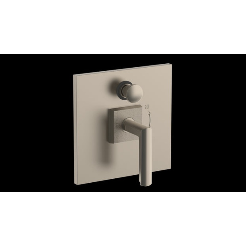 Watermark 64-P90-BR4 Brut Wall Mounted Pressure Balance Shower Trim With Diverter 7