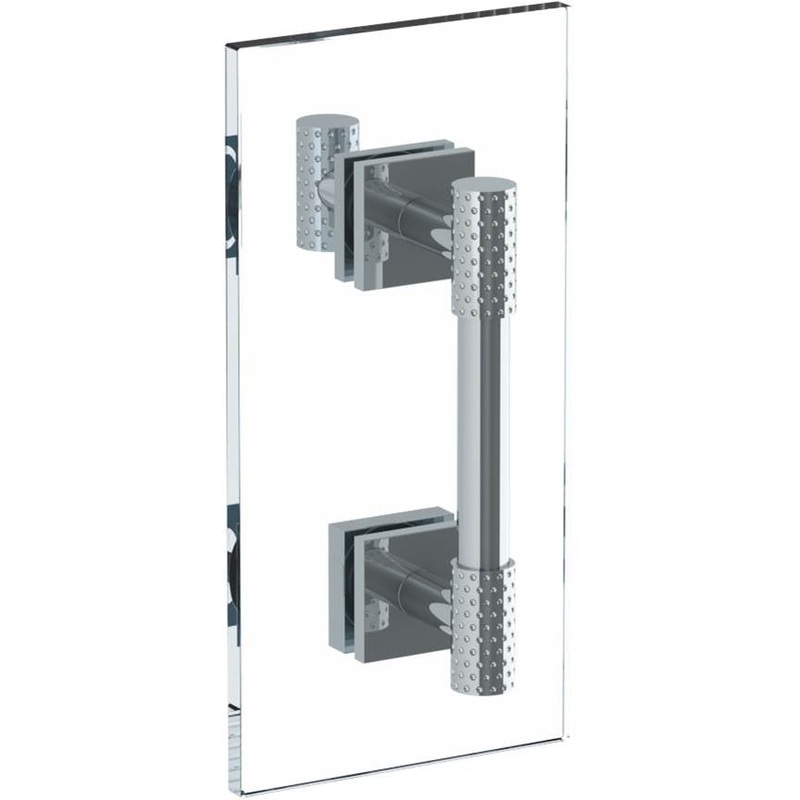 Watermark 71-0.1-6SDP-LLP5 Lily 6? Shower Door Pull With Knob/ Glass Mount Towel Bar With Hook