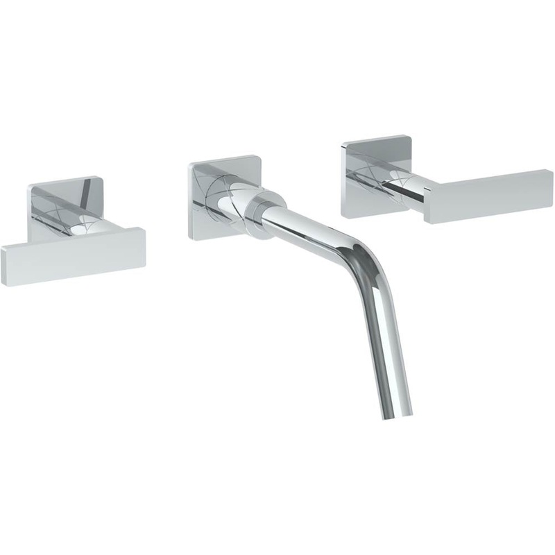 Watermark 71-2.2-LLD4 Lily Wall Mounted 3 Hole Lavatory Set