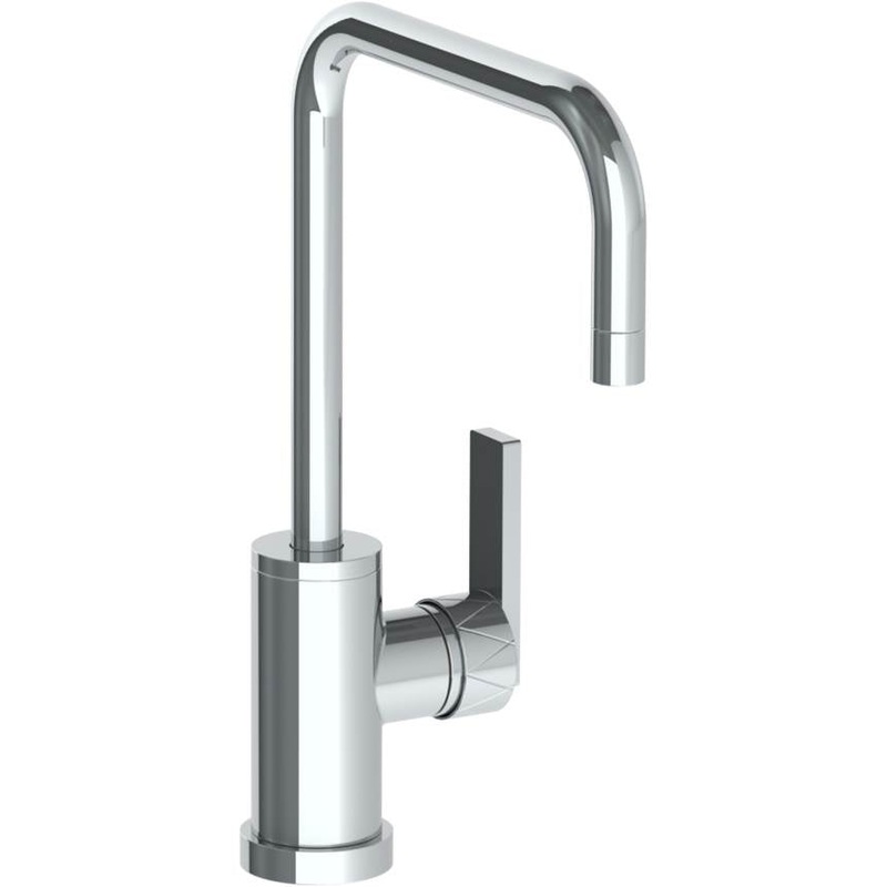 Watermark 71-7.3-LLD4 Lily Deck Mounted 1 Hole Square Top Kitchen Faucet