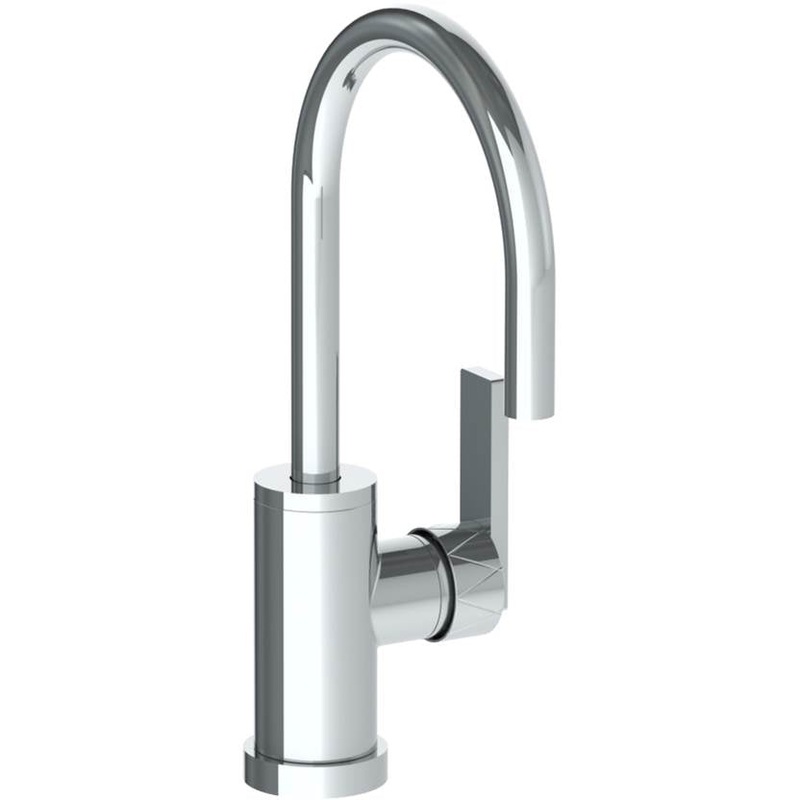 Watermark 71-9.3G-LLD4 Lily Deck Mounted 1 Hole Gooseneck Bar Faucet