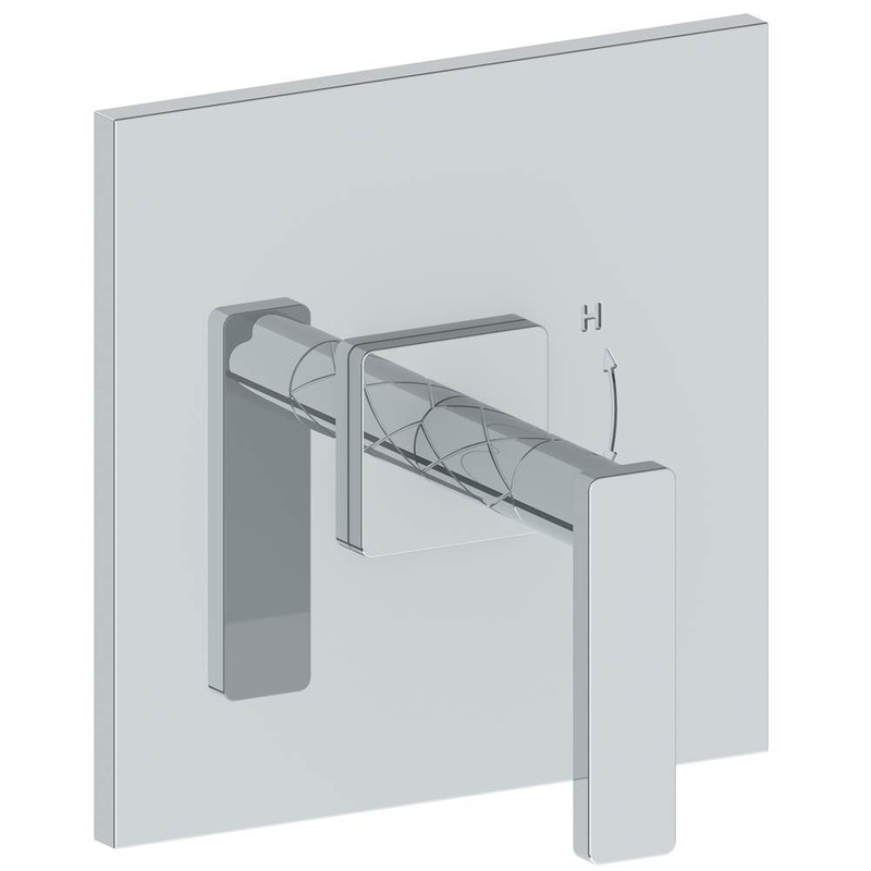 Watermark 71-P80-LLD4 Lily Wall Mounted Pressure Balance Shower Trim 7 Diameter